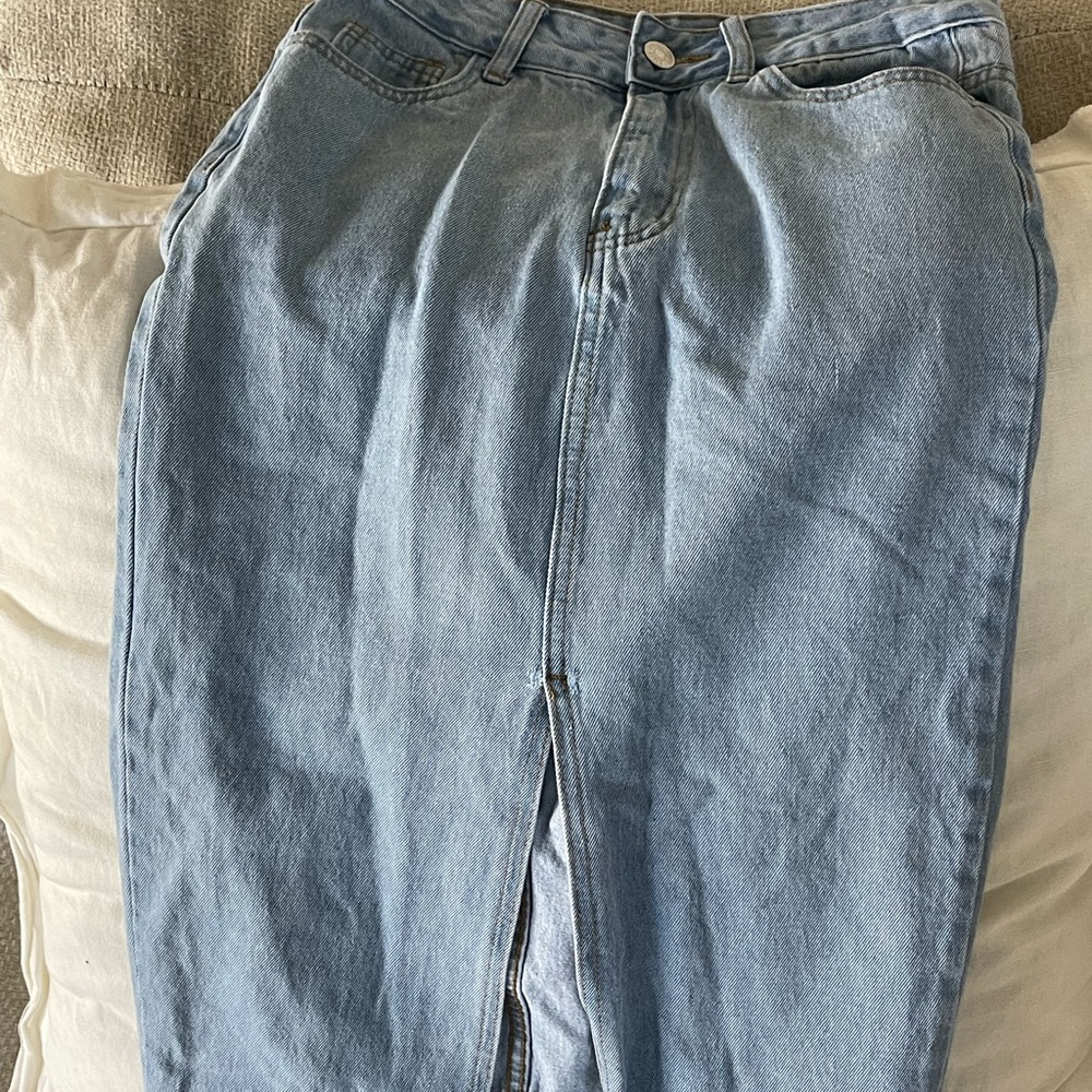 SHEIN Light Blue Women's Denim Jeans